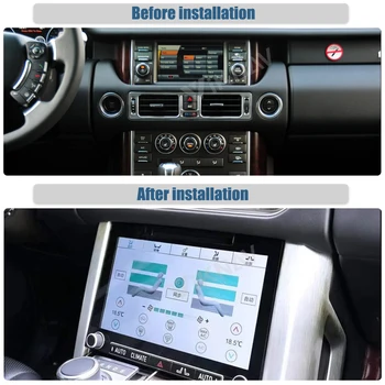 10.25 Tommer 2Din Bil Stereo Radio For Jord Range Rover Executive Vogue SVA L405 2013-2017 Aircondition og LCD-Touch Skærm Tilstand Kontrol