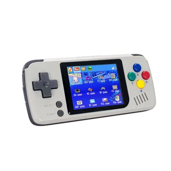 2,4 tommer IPS Skærm Mini Retro spillekonsol Håndholdt Video Game Controller med 32G SD-Kort Lomme Gaming Maskine