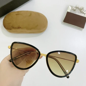 2021Hot model brand designer kvinder acetat solbriller høj kvalitet hot salg unisex moldel med oprindelige sag hurtig levering