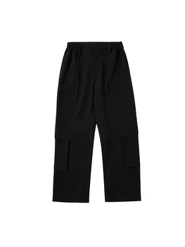 27-46 Nye 2021 Mænd, Kvinder Tøj Oprindelige Design Værktøj Multi Pocket iøjnefaldende Silhuet bukser Bukser Plus Size Kostumer
