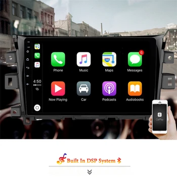 2din Android 9.0 bil radio multimedie-afspiller gps navigatio for Nissan NAVARA NP300 2011 2012 2013 2016 Stereo-DVD