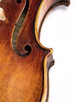 30-og gamle grantræ! Violin kopi af violin ofGuanelli 1730! 4/4 erhverv koncert for violin, top olie, lak