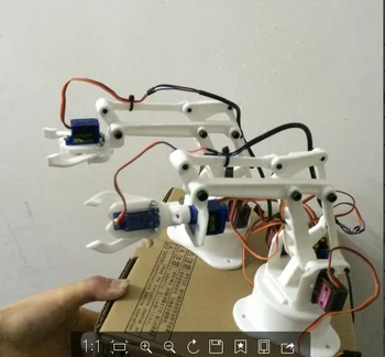 3D Print ABB IRB460 Industriel Robot Fem 5 Aksel Stabling Robot Manipulator Arm-Hånd-Modellen CNC Fem 5 Grader Frihed