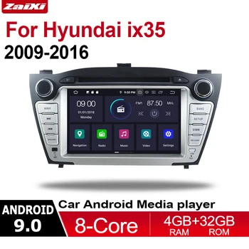 4GB android 9.0 bil dvd-afspiller Til Hyundai ix35 2009-2016 Mms-GPS Navigation Kort Autoradio WiFI Bluetooth