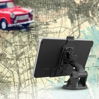 7 Tommer GPS-Navigator-HD LCD-Skærm Touch screen FM-Senderen navigationsapparat Kort Bil Automatisk Touch Screen Bil Sort Farve