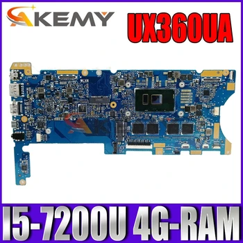 Akemy UX360UA Laptop bundkort for ASUS ZenBook UX360UA UX360U oprindelige bundkort 4G-RAM, I5-7200U