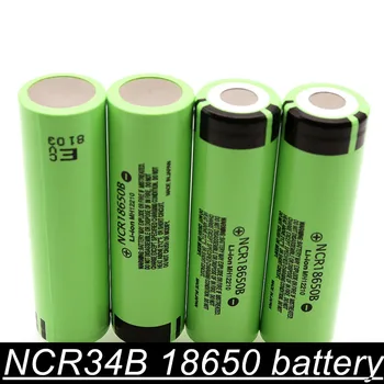 Aleaivy nyt for Panasonic NCR18650B 3,7 V 3400mah 18650 Genopladelige Lithium-ion-Batteri Til toy værktøj flashligh kamera Shaver