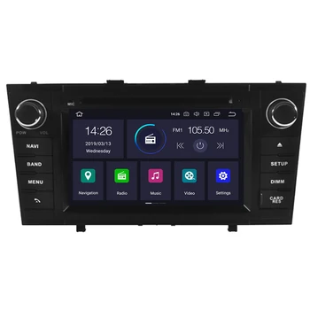Android-10 Bil DVD-Afspiller Til Toyota T27 Avensis 2009-2019 Octa Kerner 4G+32G 2 Din Bil Radio Mms GPS Navi Lyd
