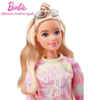 Barbie Girl Fashional Dukke Stoney Kløver Lane Grænse Indsamles Kid Legetøj Blonde Prinsesse Fødselsdag Gave GTJ80 For Barnet