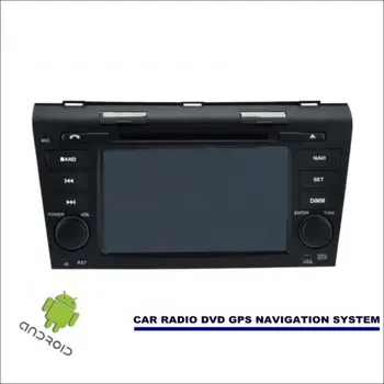 Bil Android Navigation System Mms Til Mazda 3 GAMLE 2003-2009 Radio Stereo-CD-DVD-Afspiller GPS Navi, BT HD-Skærm