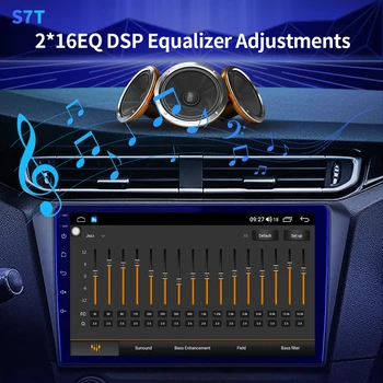 EKIY S7T Android 10 bilradioen Til Nissan Quest Elgrand 2012-GPS-IPS Carplay Multimedie-Afspiller hovedenheden Tape Recorder-DVD