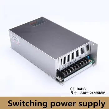 Fabrik salg direkte 720W 12V-60A Skift strømforsyning Enkelt Output power led driver til LED Strip CNC (S-720-12)