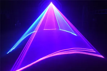 Fabrikken 3W output Fuld Farve Animation Laser Lys DMX512 Disco Laser Effekt Projektor Professionel DJ Party Bryllup Club Trommen