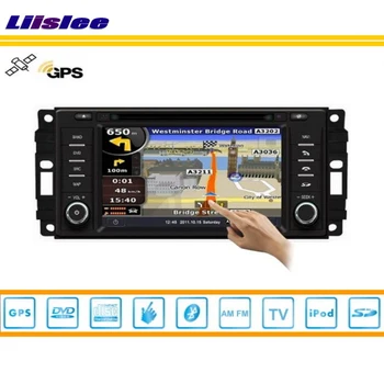 For Chrysler 200 2010-2013 Indash GPS-Navigation, DVD-Afspiller Radio Stereo-TV BT iPod 3G-WIFI 1080P Multimedia-System