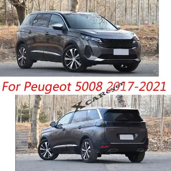 For Peugeot 5008 2016 2017 2018 2019 2020 2021 Bil Body Styling Mærkat Plast Vindue Glas Vind Visir Regn/Sol Vagt Aftræk