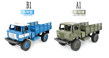GAZ-66 militær lastbil fjernbetjening lastbil, fire-hjulet køre off-road klatring fjernbetjening bil