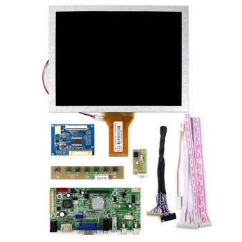 H DMI+VGA+AV+USB-LCD-Controller Board Tcon yrelsen EJ080NA-05A 8inch 800x600 LCD-Skærm VS-V59AV-V1