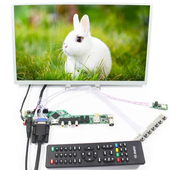 HD MI VGA AV USB RF LCD-Controller Board 13,3 tommer LQ133M1LW02 1920X1080 LCD-Skærm