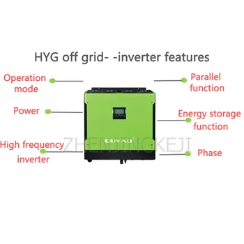 Hjem Solar Inverter Kontrol Lille Energy Storage vægmonteret Sine Wave Integreret Maskine nettilsluttede energilagringsenhed