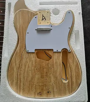 Hytele elektrisk guitar sæt af farvede Maple floc flamme mønster, Ahorn el-guitar materiale kombination tilbehør