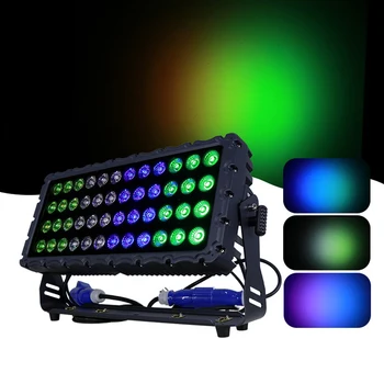 IP65 Vandtæt LED Væg Vasker Lys 48X10W RGBW LED Flood Light DMX Kontrol-LED scenelys DJ Effekt Lys Til Udendørs koncerter