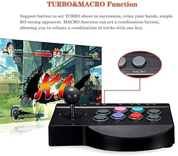 Joystick til PC, PS4 Controller til PS3/Xbox/Nintendo Skifte Arcade Kampe Spillet Fight Stick PXN 0082 USB Street Fighter