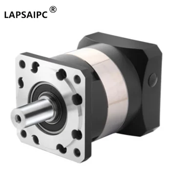 Lapsaipc PLM060-L2-8 høj Præcision Tandhjulsgear planetariske gearkasse reducer 5 arcmin 2 fase forholdet 15:1 til 100:1 NEMA23 stepper motor