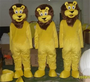 Løven Maskot Kostume Kongen Af Skov Kjole Cosplay Dyr Party-Spil Fancy Kjole Voksne Parade Reklame Udstyr Passer Til Voksne