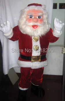 MASCOT Christmas Santa Claus maskot kostume fancy kjole tilpasset fancy kostume, cosplay tema mascotte karneval kostume kits