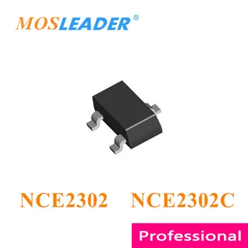 Mosleader NCE2302 NCE2302C SOT23 3000PCS N-Kanal 20V 2.8 A 4A 3.3 EN Lavet i Kina Høj kvalitet