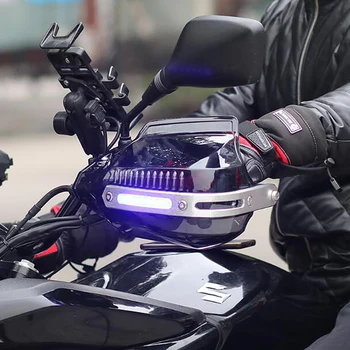 Motorcykel Beskyttelse Handguards Med LED For yamaha r 1200 gs lc s1000r k1200s f750gs r1200gs 2004-2012 r1150gs f 800 gs