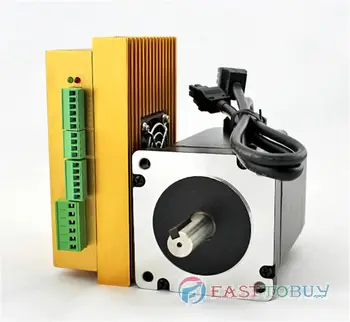NEMA34 Closed-Loop-stepmotor Drive Kit 20-70VAC/30~100VDC Fase 2 6A 3Nm 86mm for Wire-stripping Maskine LC86H260+LCDA86H