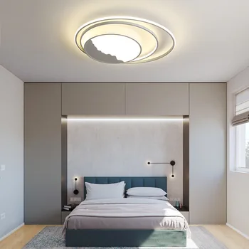 Nordisk led loftslampe lamparas de techo colgante moderna потолочный светильник Stue