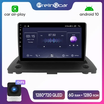 Prelingcar Android 10 For Volvo XC90 2004-Bil Radio Mms Video-Afspiller, GPS-Navigation IKKE DVD 2 Din Octa-Core