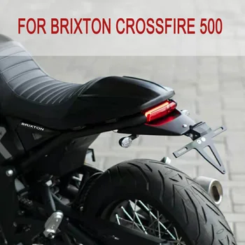Retro Pudebetræk Bagskærmen Nummerplade Lys Nummerplade Beslag Tænde Lys Samling For Brixton Crossfire 500