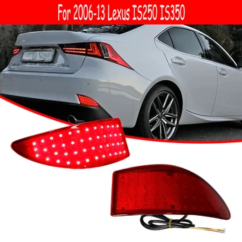 Rød LED Bageste Kofanger Reflektor-Lys, Funktionen som Hale Bremse & tågebaglygte, blinklys Lys For perioden 2006-2013 Lexus IS250 IS350