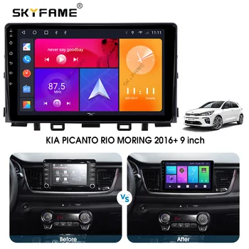SKYFAME Android Navigation i Bil Radio Multimedie-Afspiller Til KIA PICANTO, RIO 2016+ Auto stereo-system