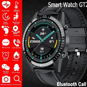 Smart Ur Mænd Kvinder puls Fitness Tracker Armbånd Ur Call Vandtæt Sport Smartwatch Touch-Skærm, Android, IOS