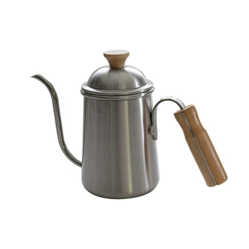 Svanehals Og Potter Husstand Nordisk Anti Skoldning Te og Kaffe Pot Rustfrit Stål Espresso Kaffe Makineleri Coffeeware DK50CP