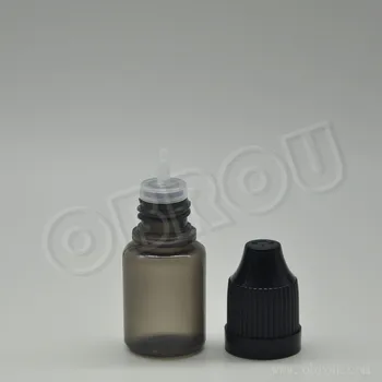 Tilbyder gratis forsendelse hot sælger 10 ml pe black tom plastik dropper flasker