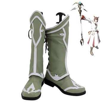 White Mage Cosplay Sko Final Fantasy XIV FF14 Støvler